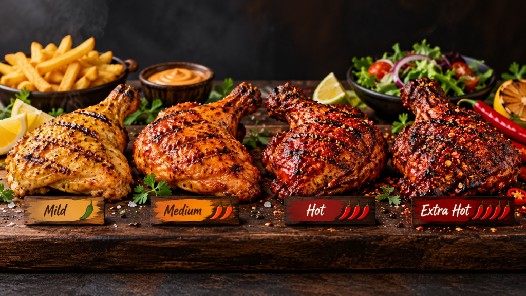 Peri-Peri Spice Levels Explained: From Mild to Extra Hot