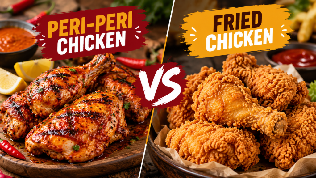 Peri-Peri Chicken vs. Fried Chicken: What's the Difference?