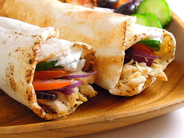 Greek-chicken-pita-wrap-recipe Greek-chicken-pita-wrap-recipe